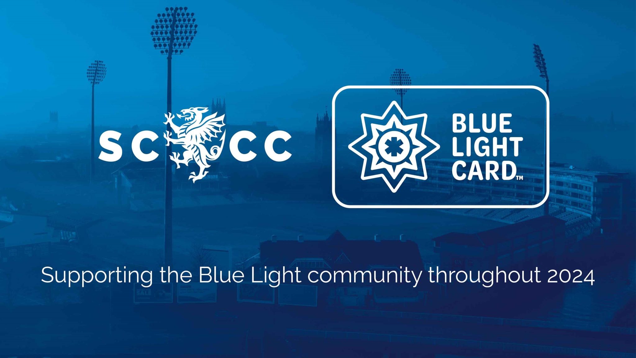 Somerset County Cricket Club Partner with Blue Light Card Somerset