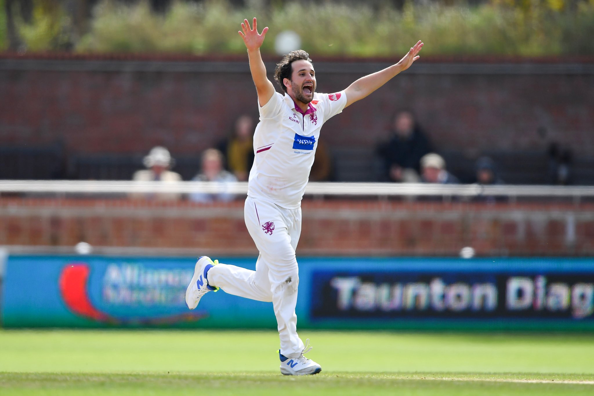 Hampshire secure second on dramatic third day Somerset