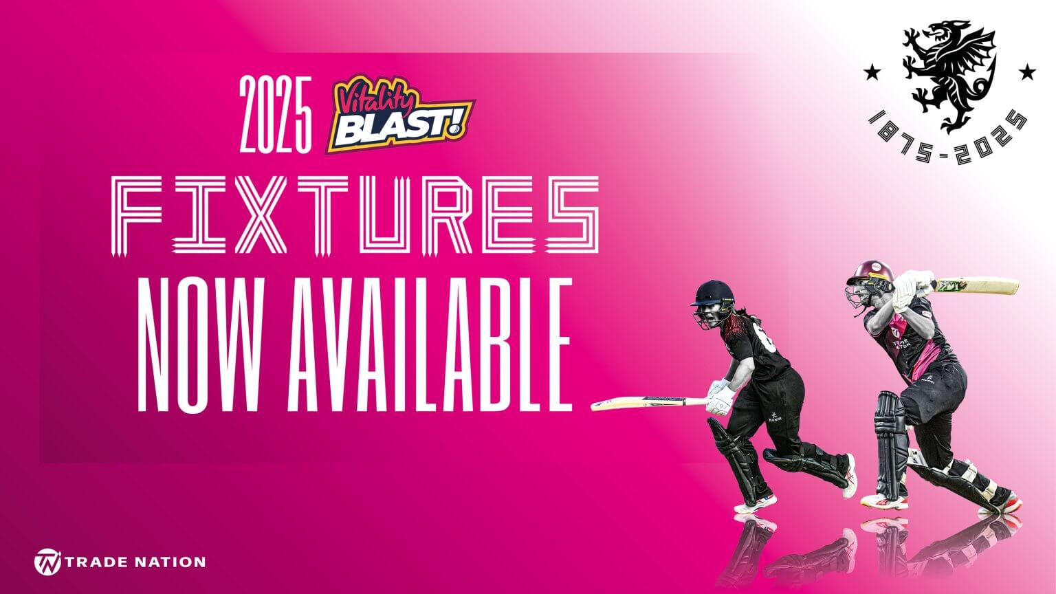 Historic 2025 Vitality Blast schedule confirmed - Somerset