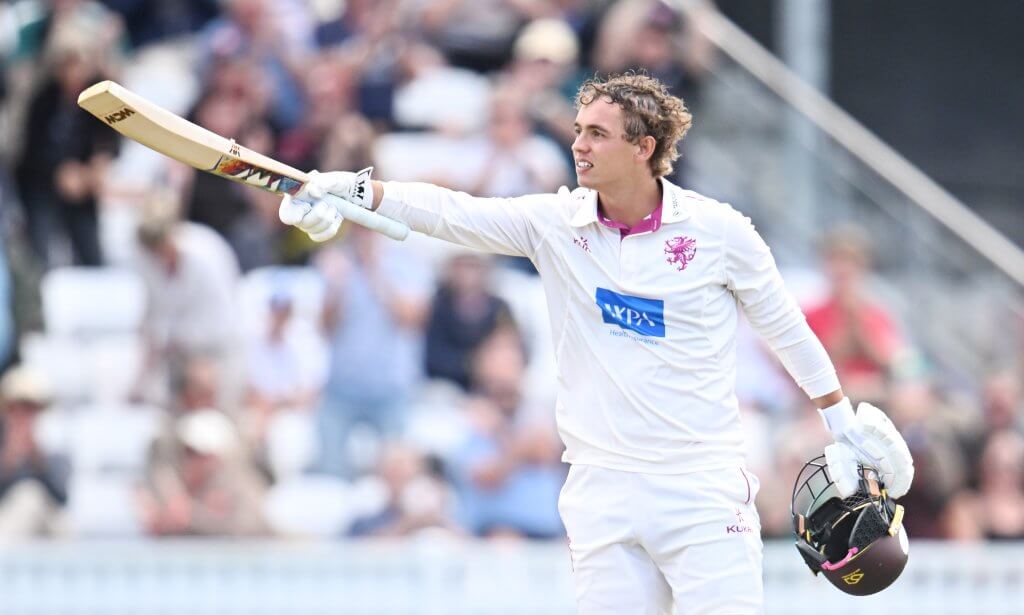 Century for Josh on Day One - Somerset